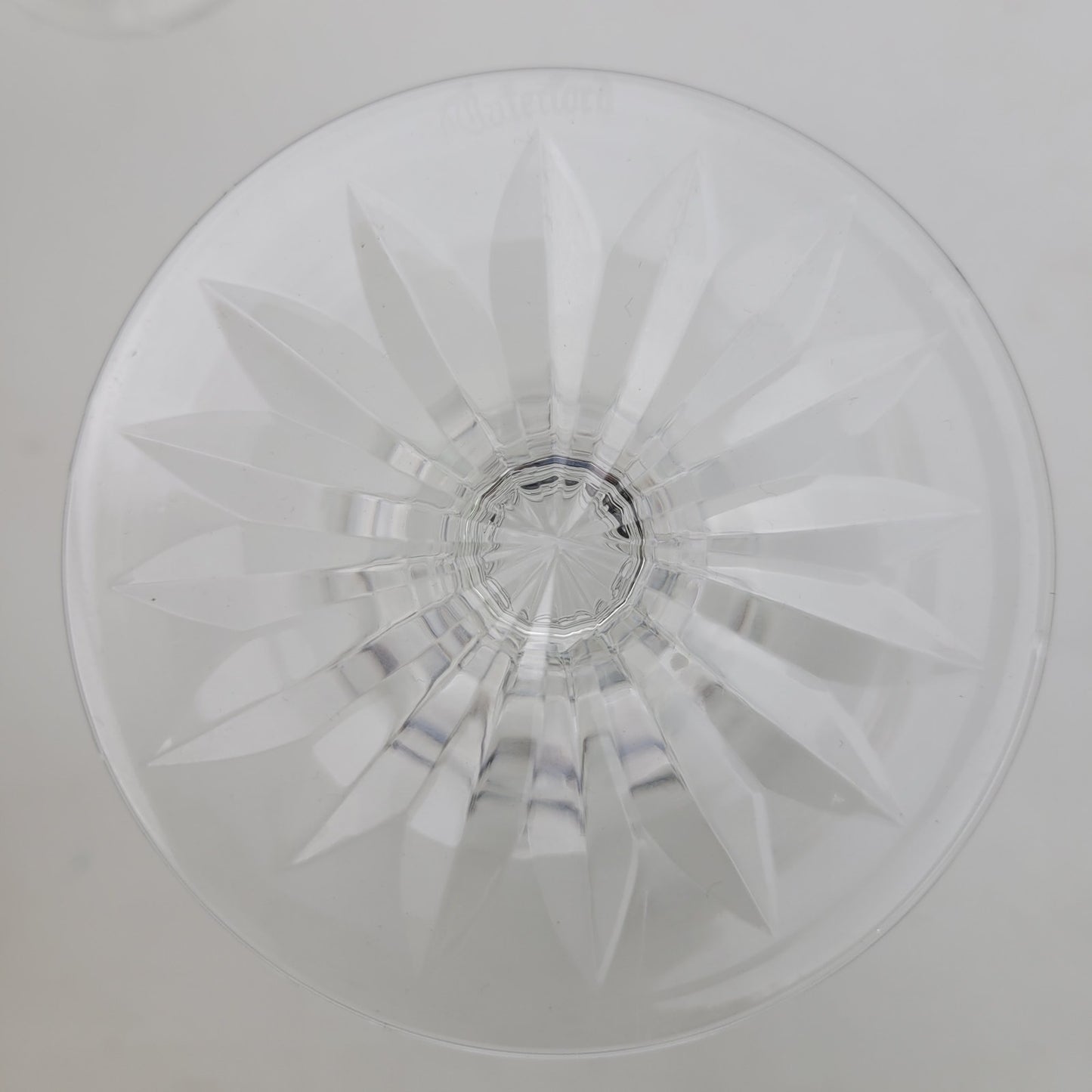 Vintage Waterford Lismore Cut Crystal Water Goblets ( Set of 6 )