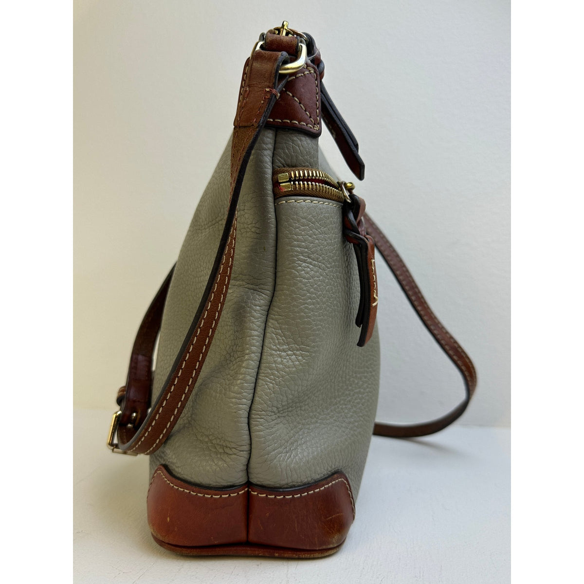 Dooney & Bourke Elephant Pebble Leather Crossbody Bag