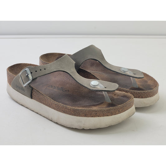 Birkenstock Papillio Gizeh Chunky Platform Sandals Women's Sz 40