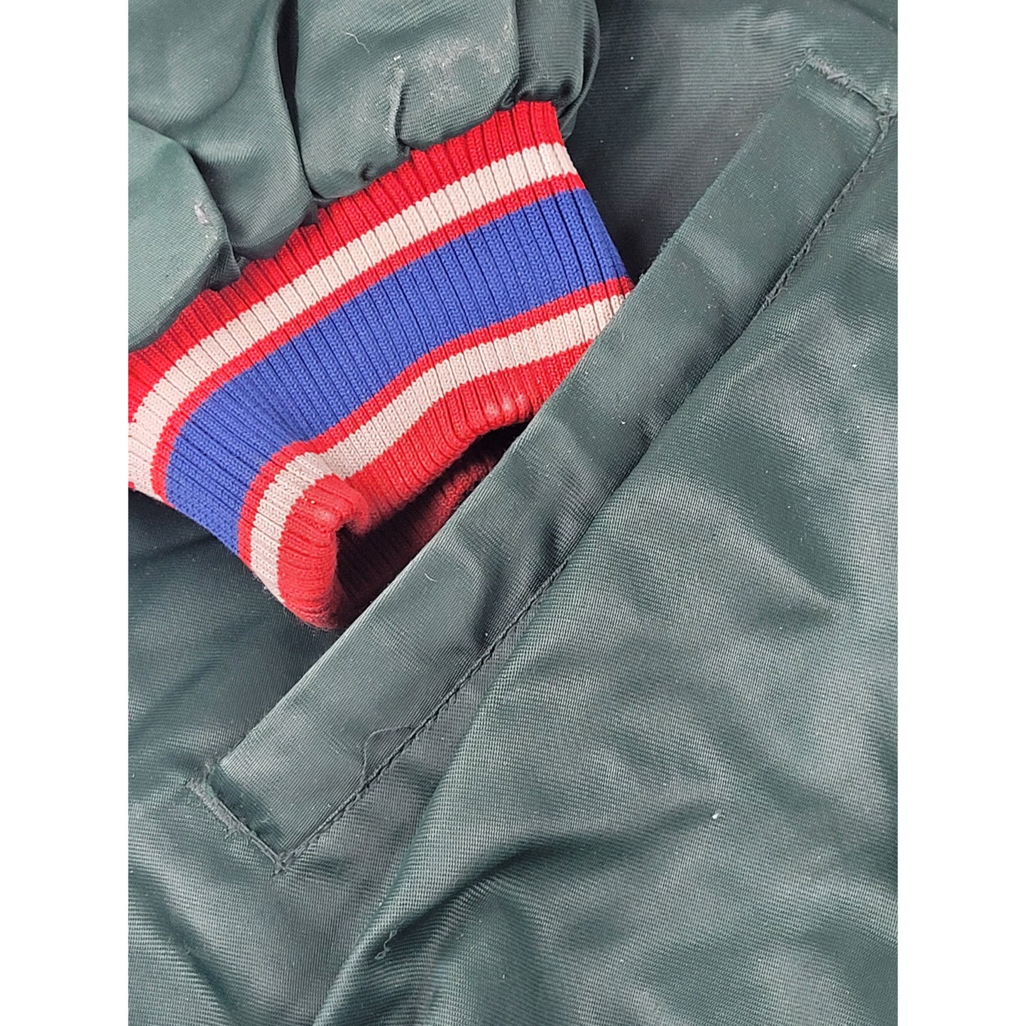 Vintage 90s Starter Jacket Green Satin Philadelphia Phillies Men's Sz 3XL | Rare