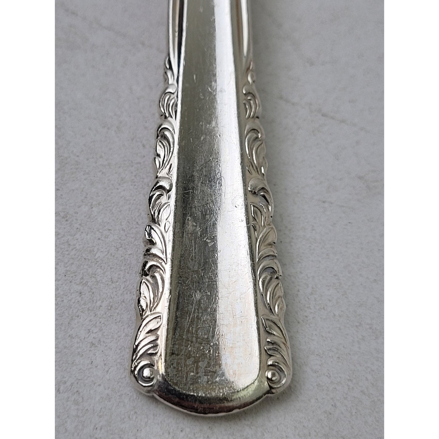 VTG Holmes & Edwards Inlaid Silverplate Flatware Set in Wooden Box | Set of 57