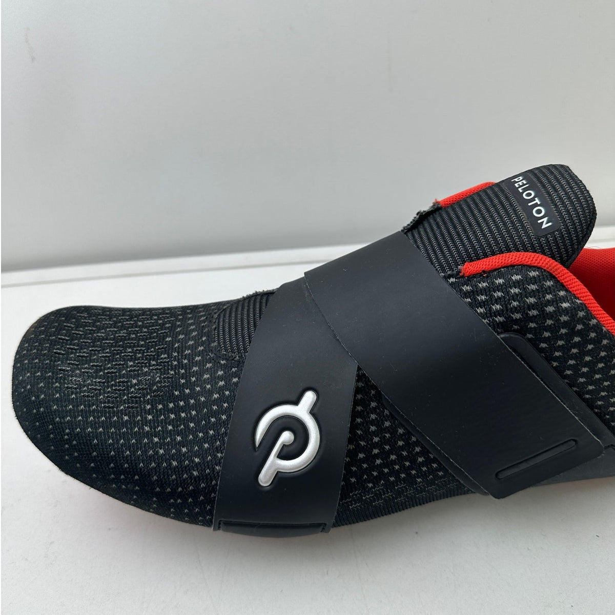 Peloton Altos Black/Red Indoor Cycling Shoes Men's Sz 12.5