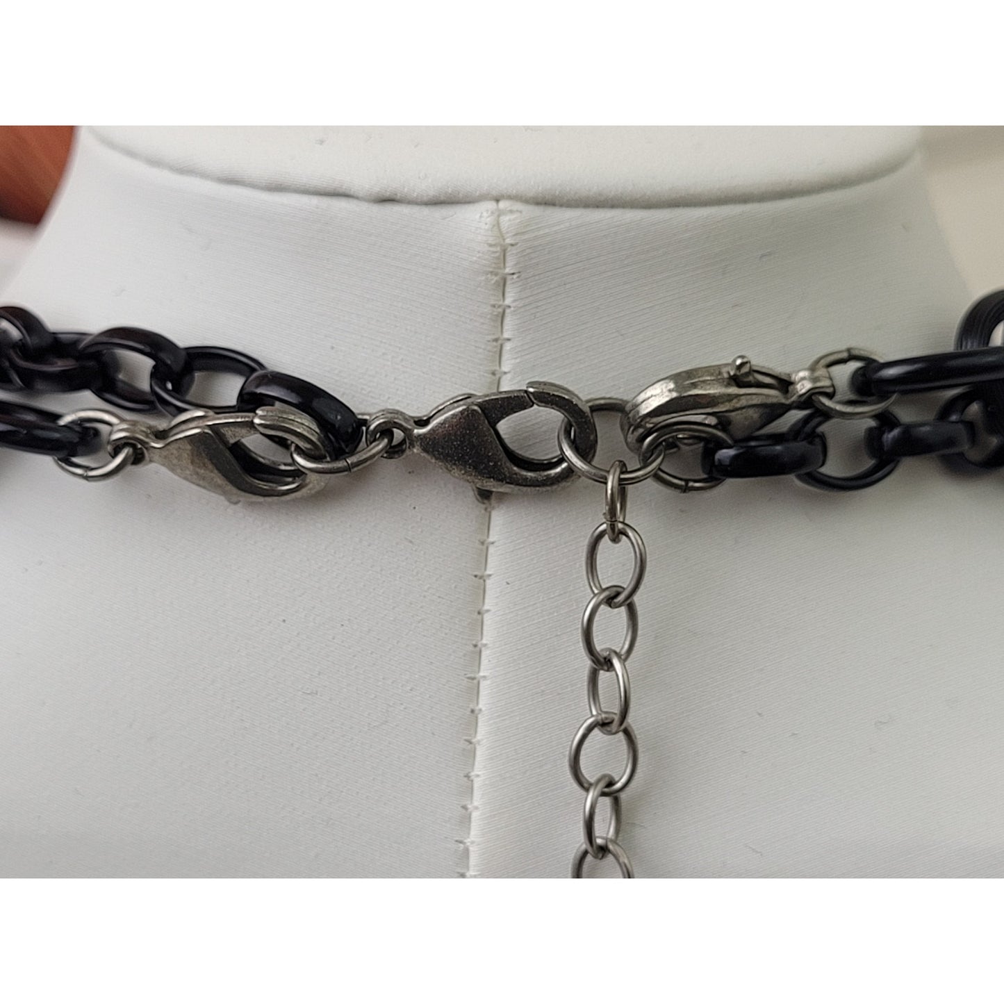 Sabika Necklace Set of Two | Multicolor with Chain | Adjustable