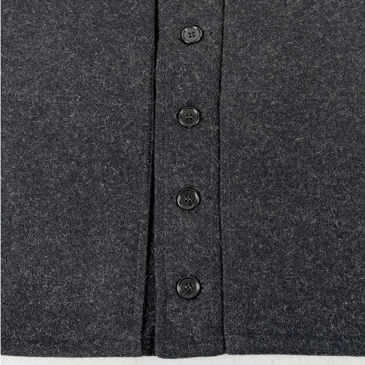 Vintage Filson Mackinaw Charcoal 100% Virgin Wool Work Vest Men's Sz 44