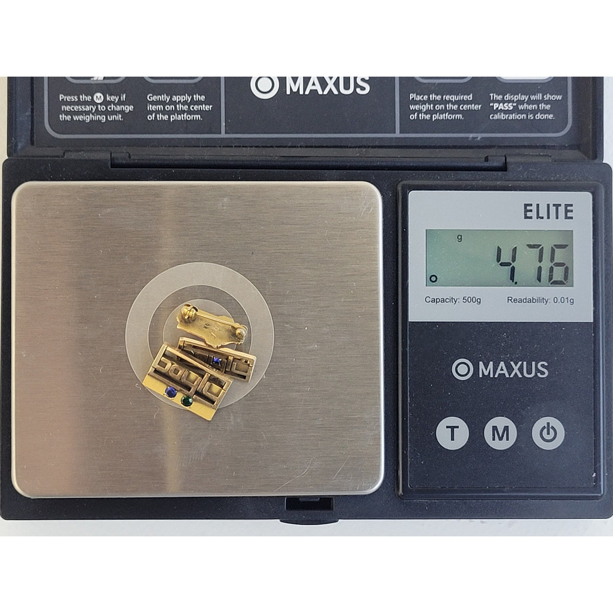 10K Solid Yellow Gold Lot of Pins | 4.76 Grams