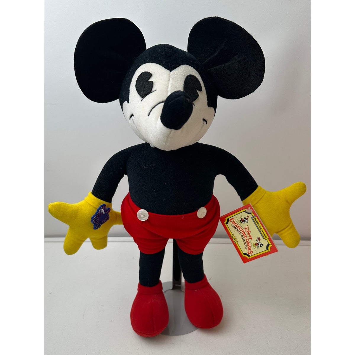 VTG Disney Collectible Classics Mickey & Minnie Mouse Plush Dolls
