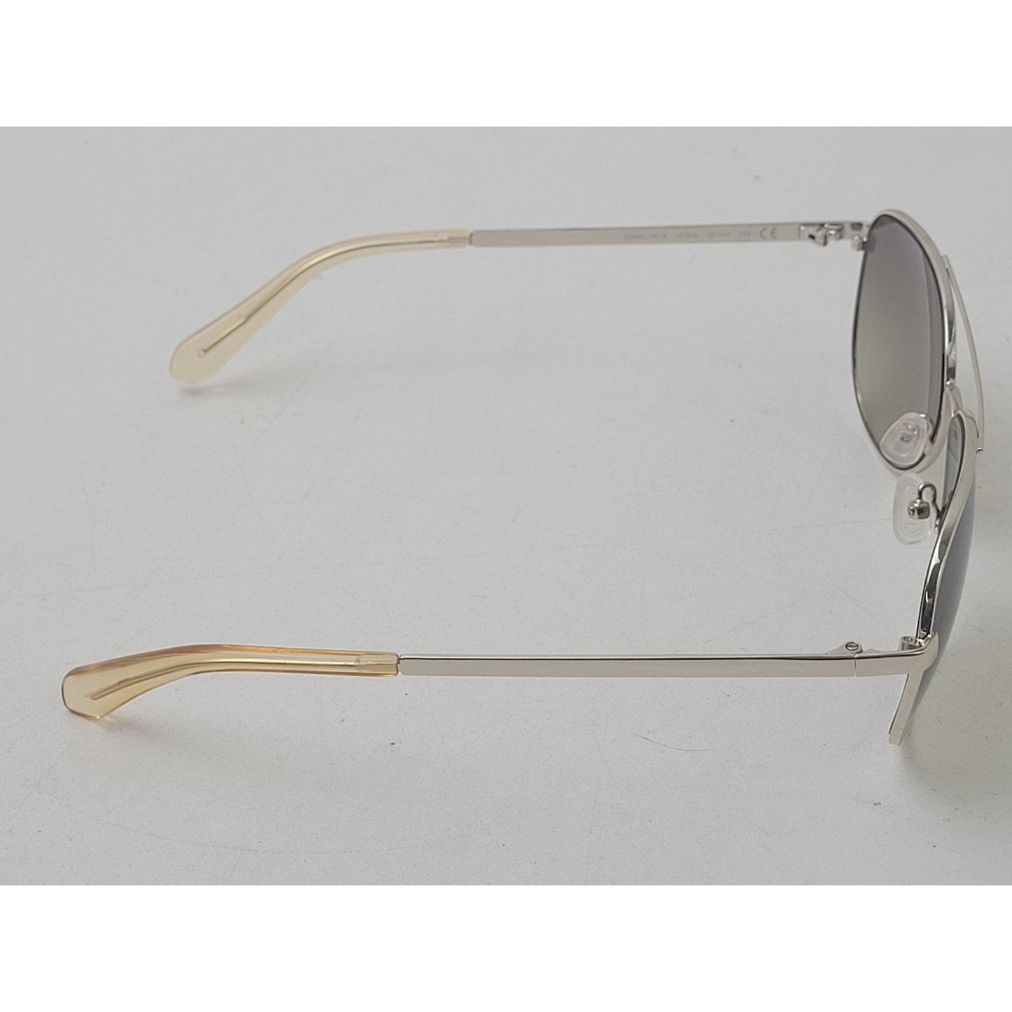 Kate Spade Emmaline Silver Metal Aviator Sunglasses EUC