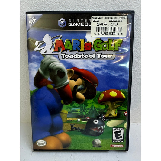 Mario Golf: Toadstool Tour (Nintendo GameCube, 2003) CIB Black Label Untested