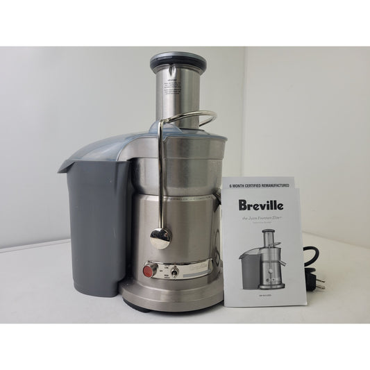 Breville The Juice Fountain Elite Electric Juicer Stainless Steel