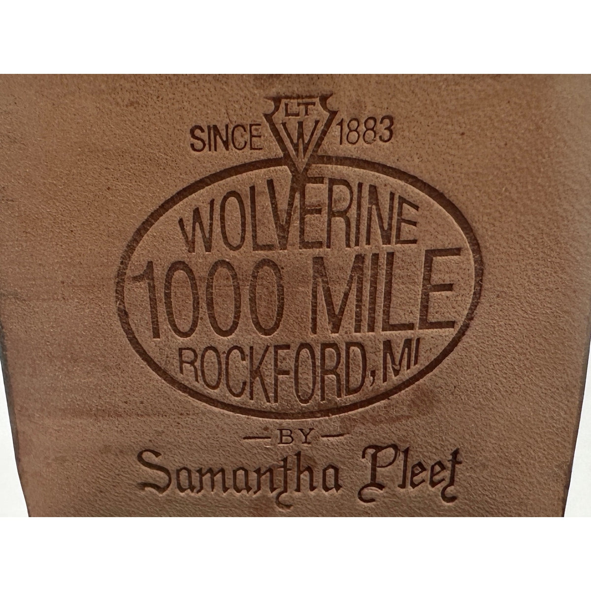 Wolverine 1000 Mile x Samantha Pleet Bonny Two-Tone Leather Ankle Boots Sz 9