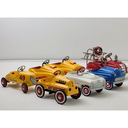 1990s Vintage Hallmark Kiddie Classics Cars Diecast Cars & Fire Truck Lot of 7
