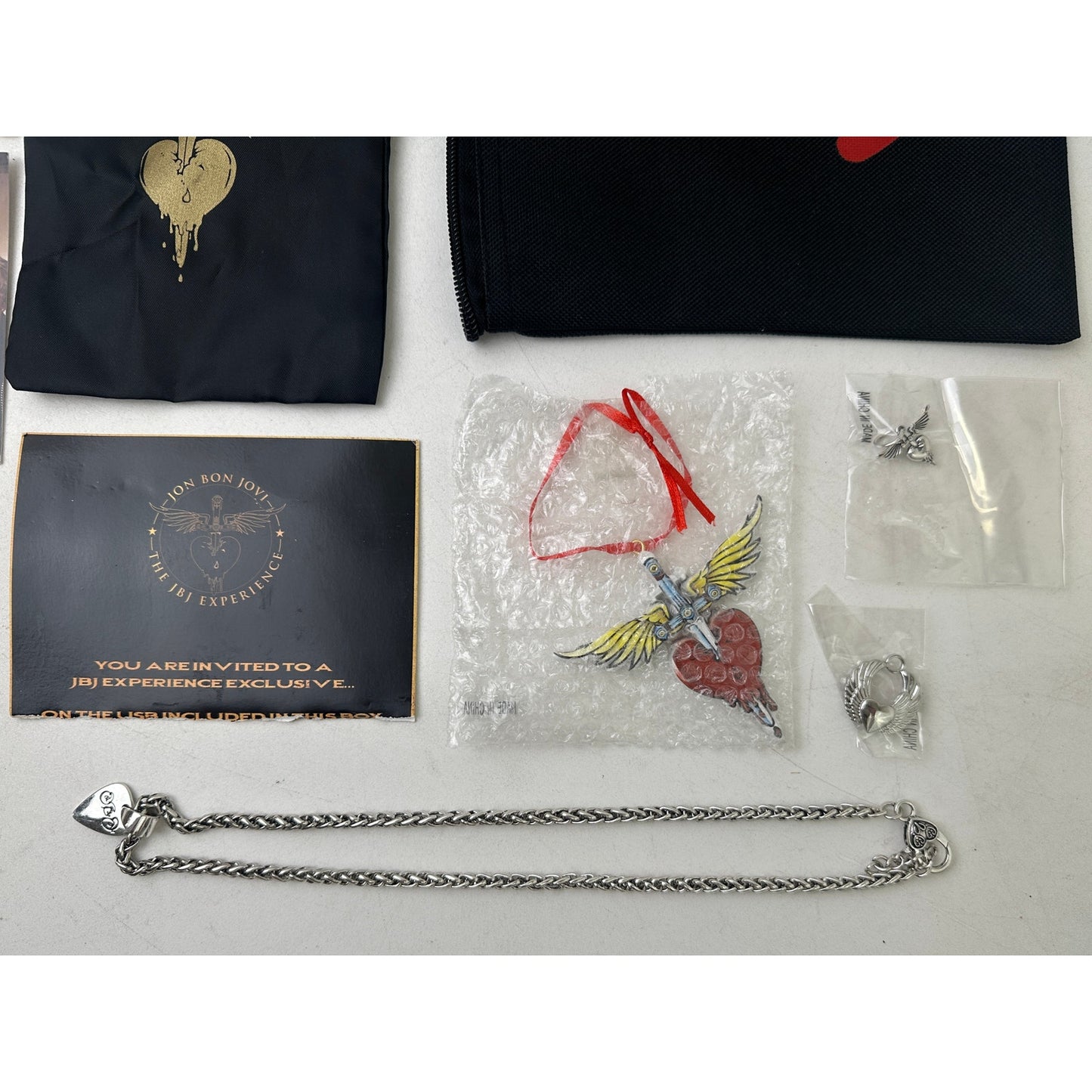 Jon Bon Jovi The JBJ Experience VIP Merchandise Package Bundle