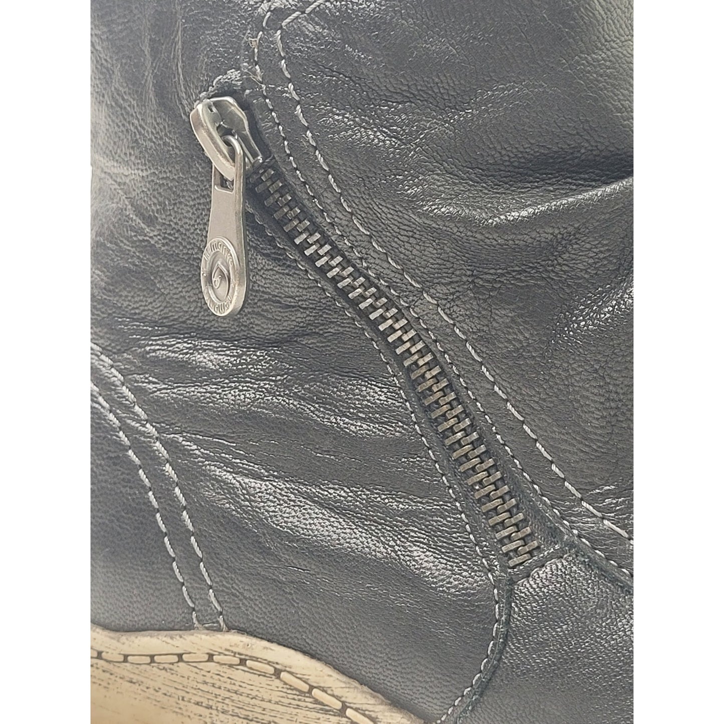 Remonte Women's Liv 86 Ankle Boots Black Leather Women's Sz 38/7.5