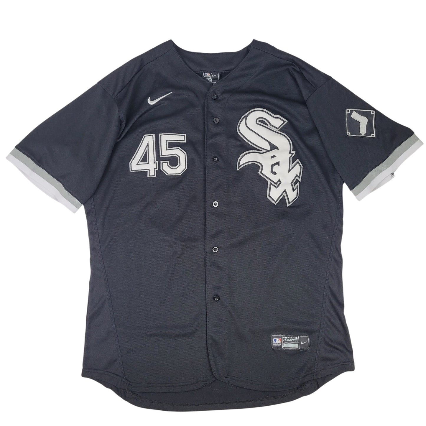 Nike Chicago White Sox Black Jersey #45 Michael Jordan Men's Sz XL