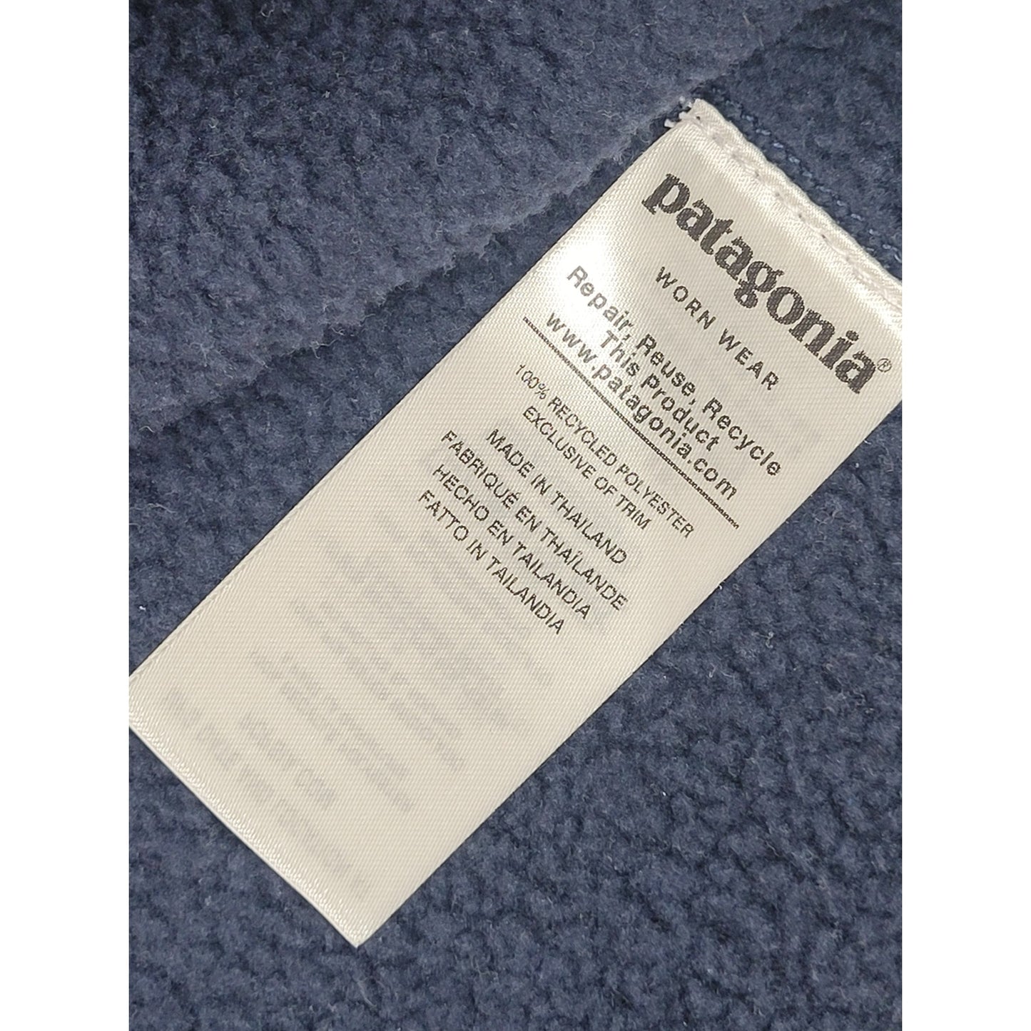 Patagonia Men's Better Sweater 1/4 Zip Fleece in New Navy Sz XL