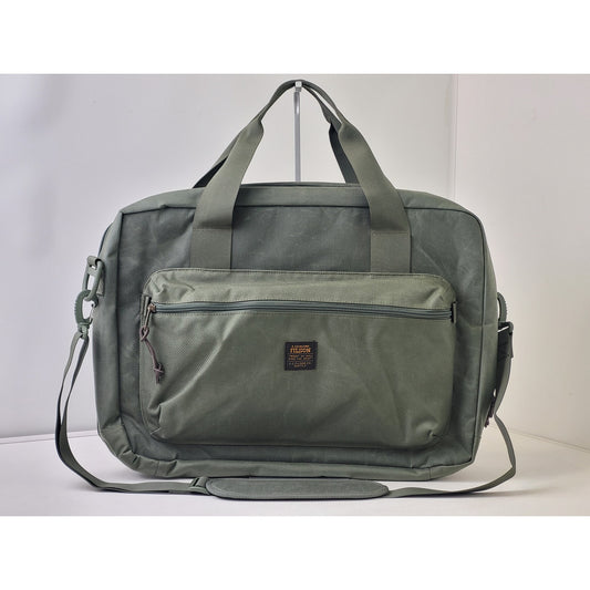 Filson Surveyor Pullman Pack Travel Laptop Bag Service Green Color EUC