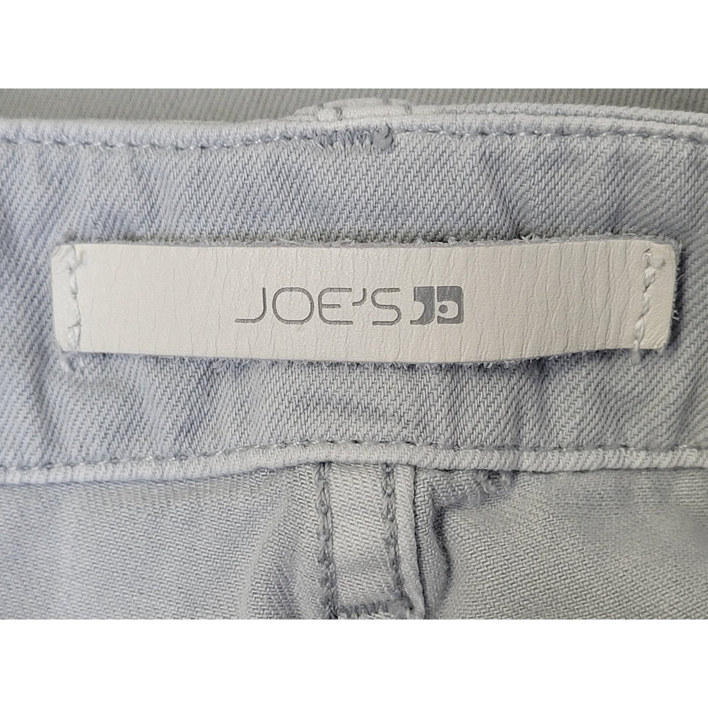 Joe's Jeans High-Rise Light Blue Joggers w Cargo Pockets & Ankle Zippers Sz 26