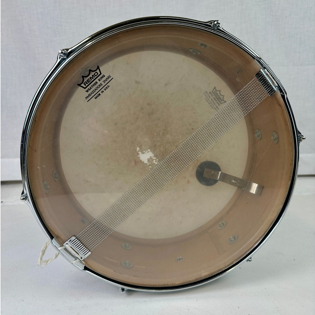 Vintage 1960s Slingerland 14" Black Diamond Pearl Snare Drum