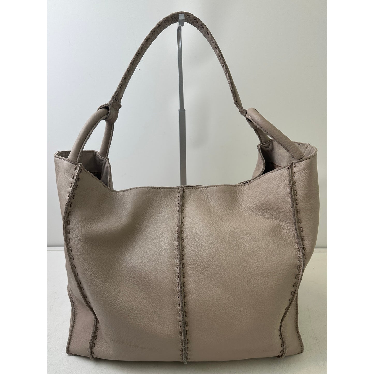 The Sak Los Feliz Large Sand Leather Tote Bag