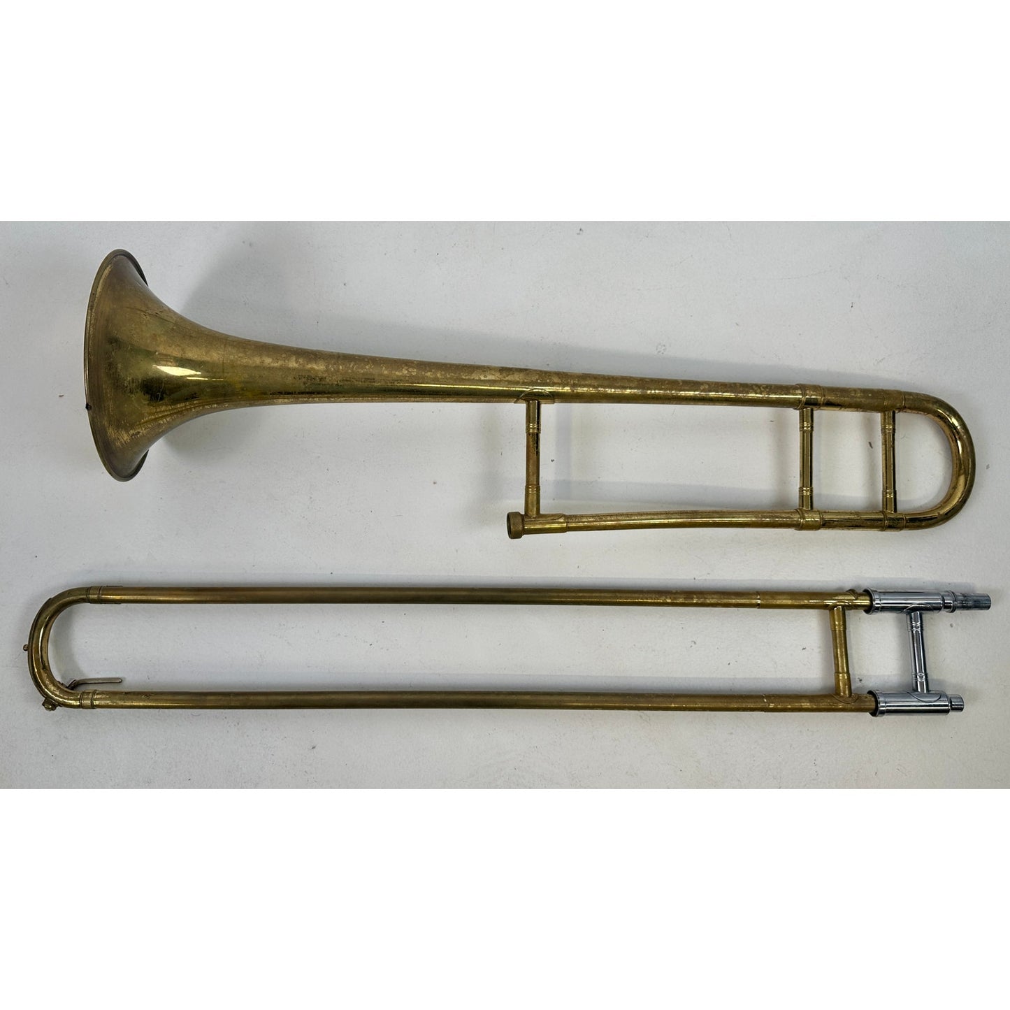 Vintage Holton Collegiate Trombone W/ Hard Case - Untested