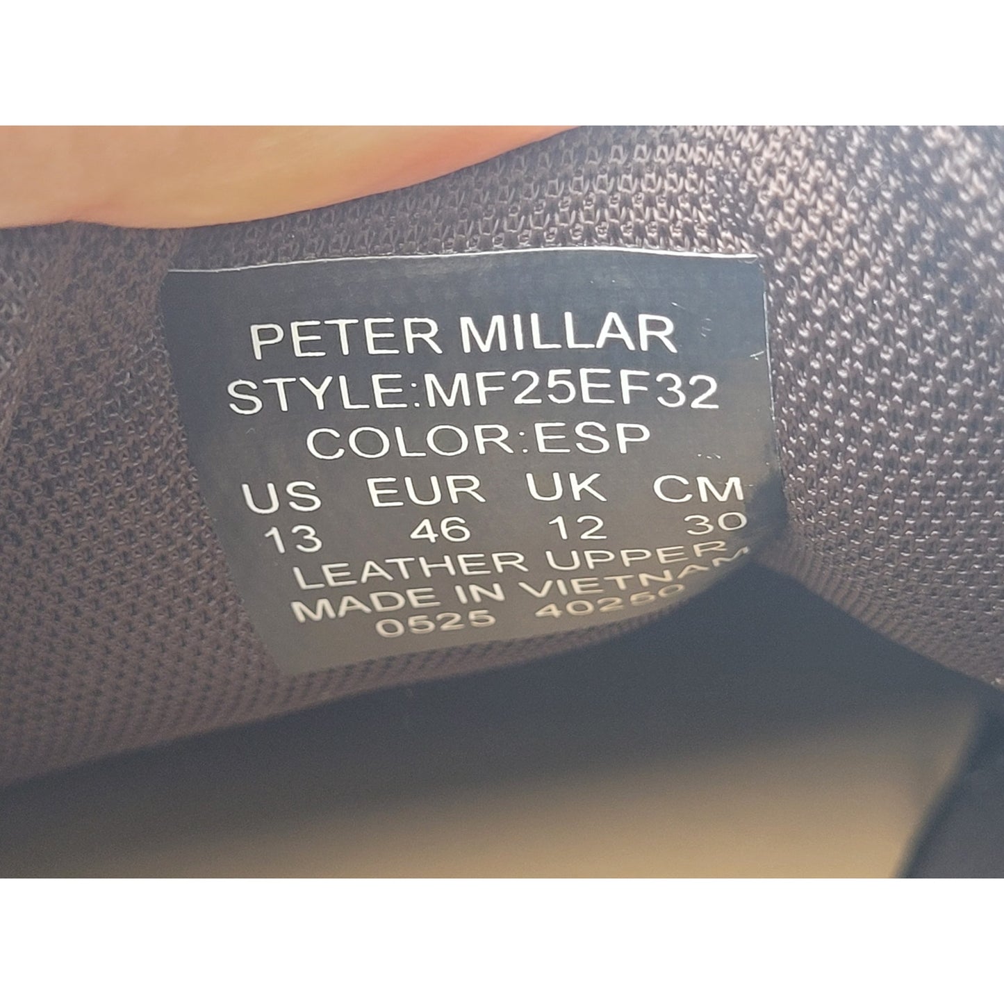 Peter Millar Brown Journeyman Suede Sneaker Comfort Shoes Men's Sz 13