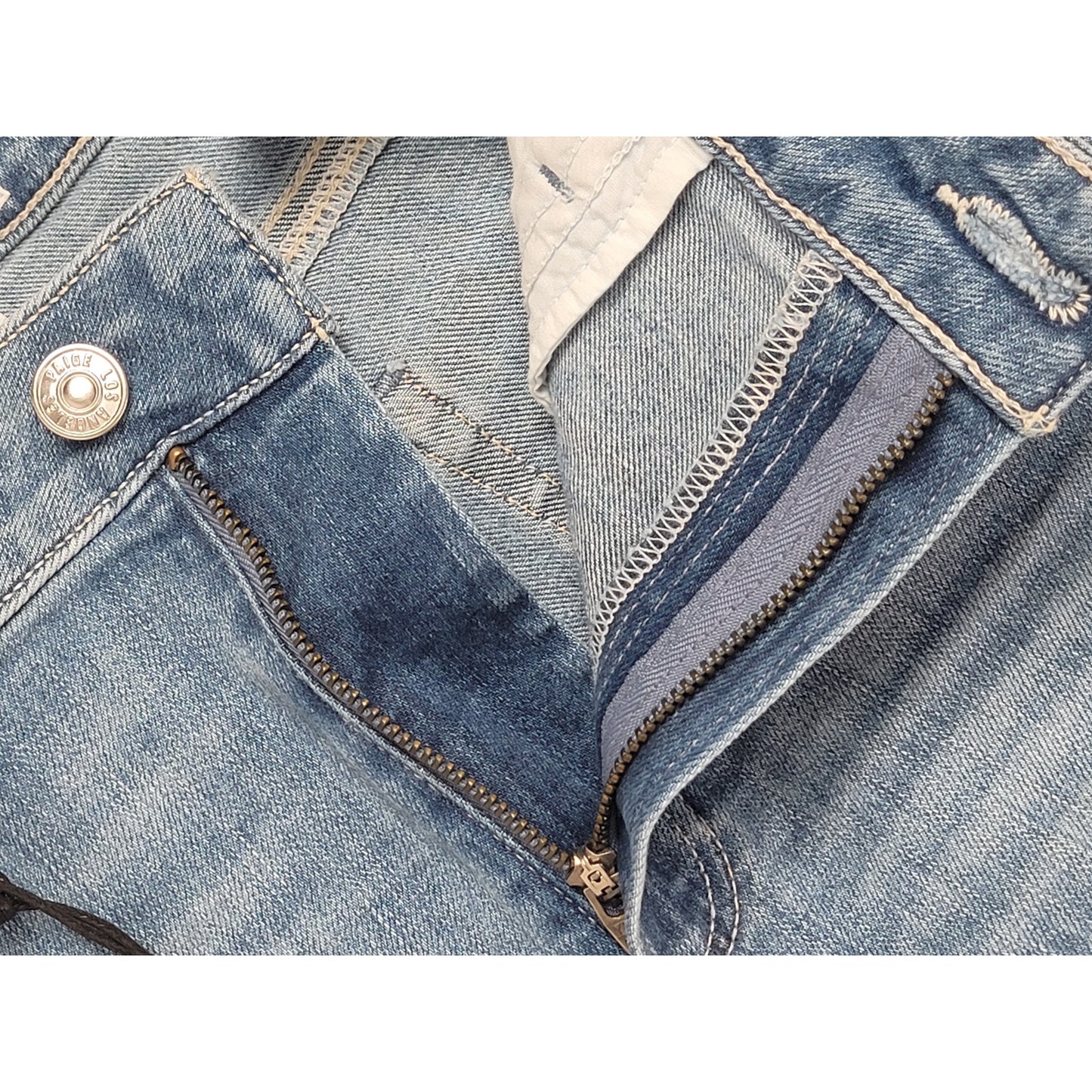 Paige Colette Crop Flare Jukebox Distressed Women's Sz 29 NWT