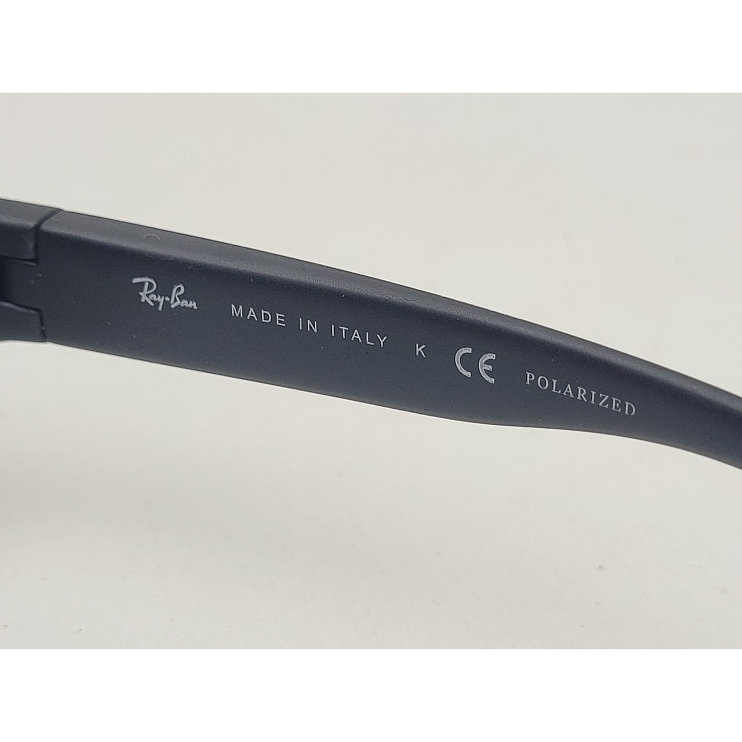 Ray-Ban Polarized Sunglasses RB 4033 Matte Black Frame Made in Italy