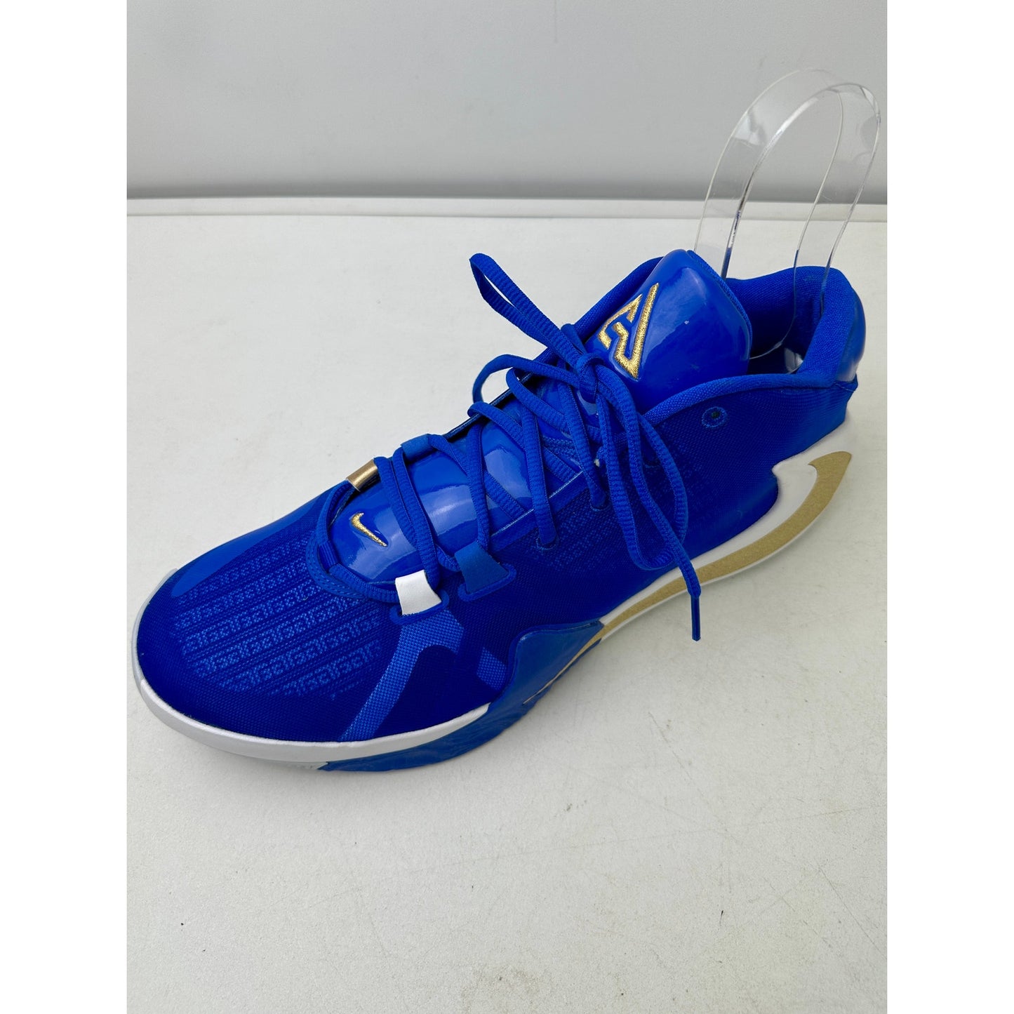 NEW Nike Zoom Freak 1 "Greece" Blue/Gold Sneakers Men's Sz 14