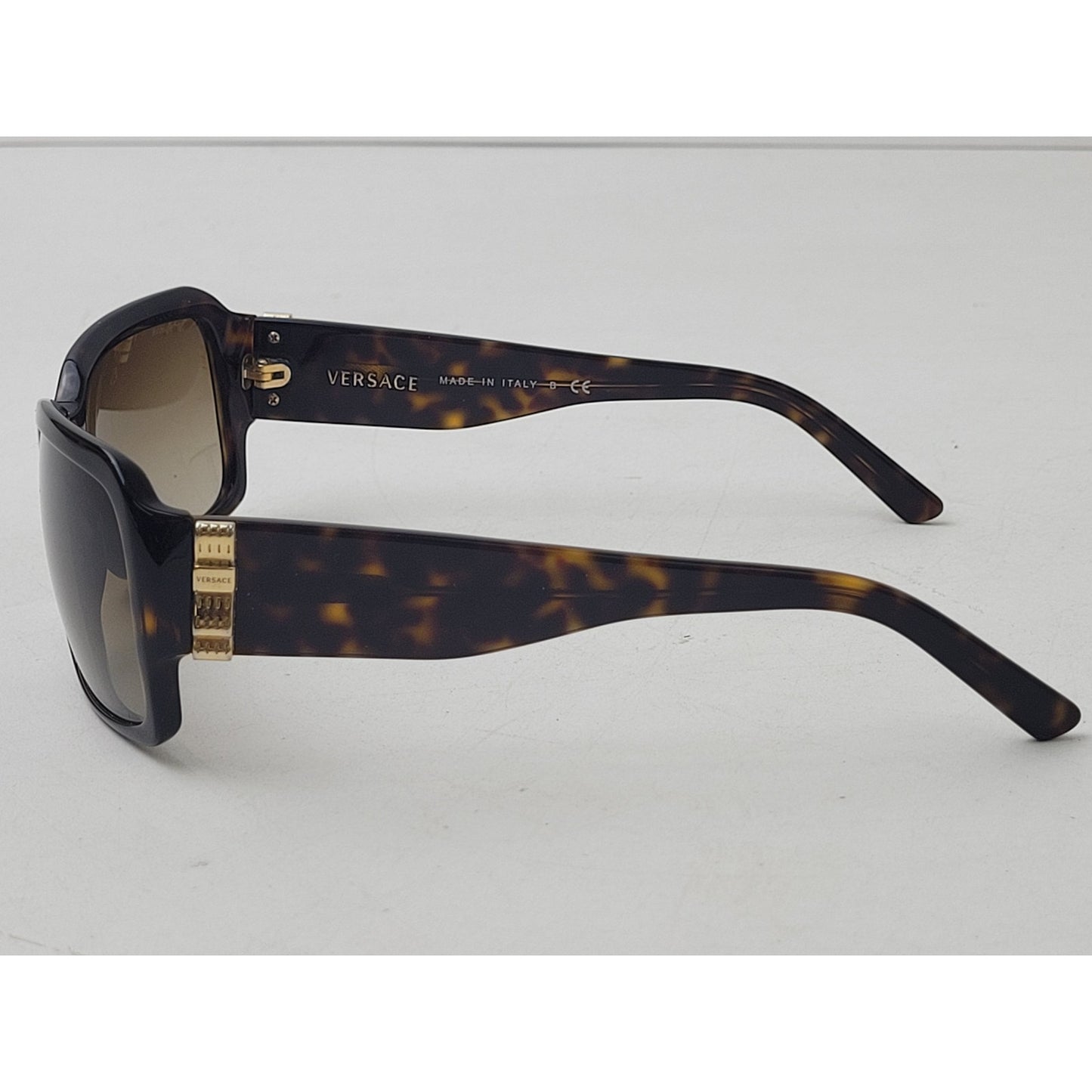 Versace Sunglasses Model #4170 Gold Temple Accent Narrow Frames | Made in Italy