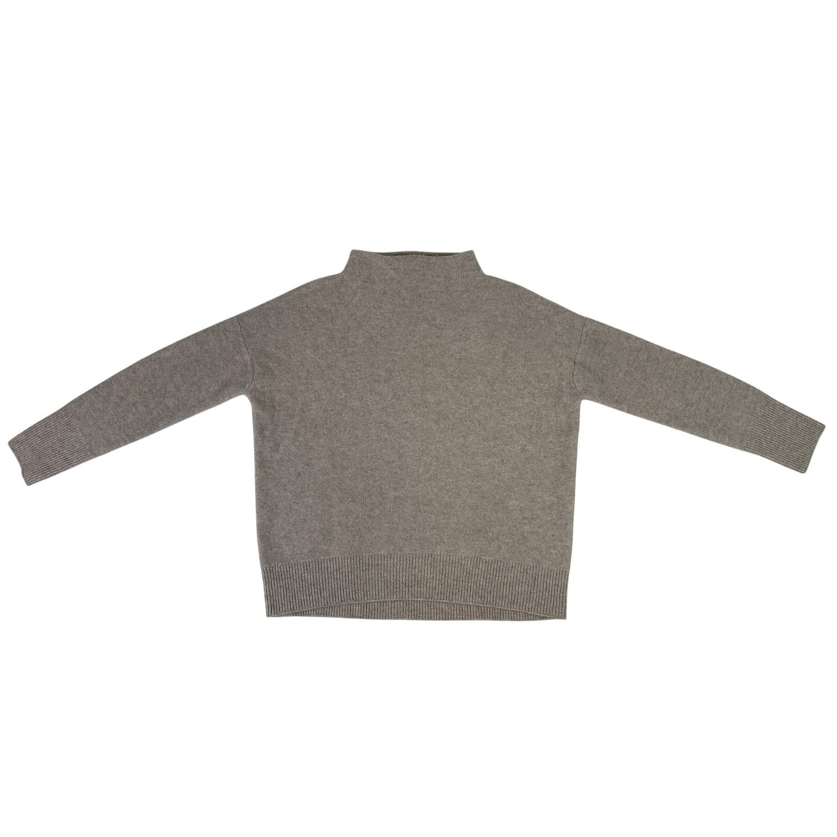 Vince 100% Cashmere Mock Neck Beige Sweater Women's Sz S