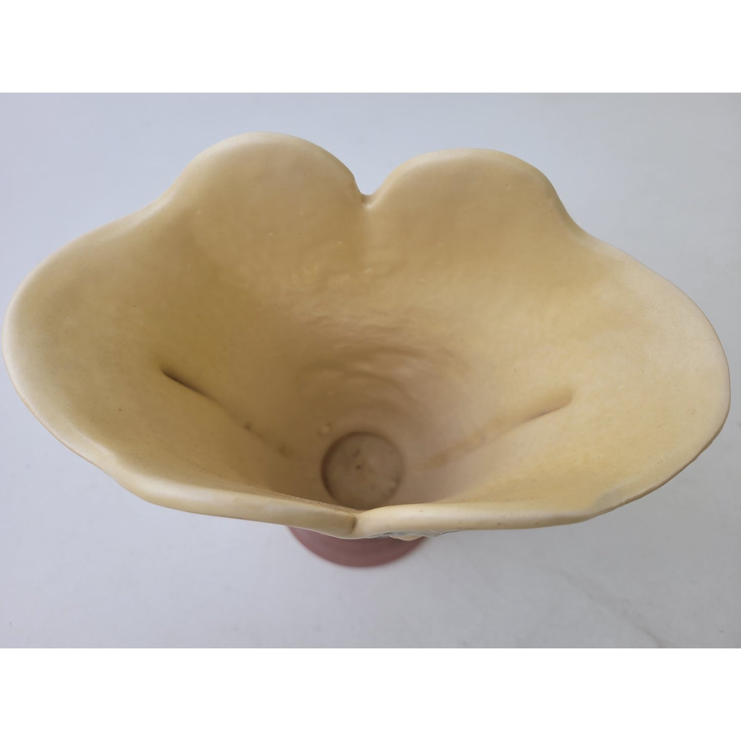 Vintage Hull Pottery Wildflower W-9 Vase Double Handle Yellow | 9" H | USA