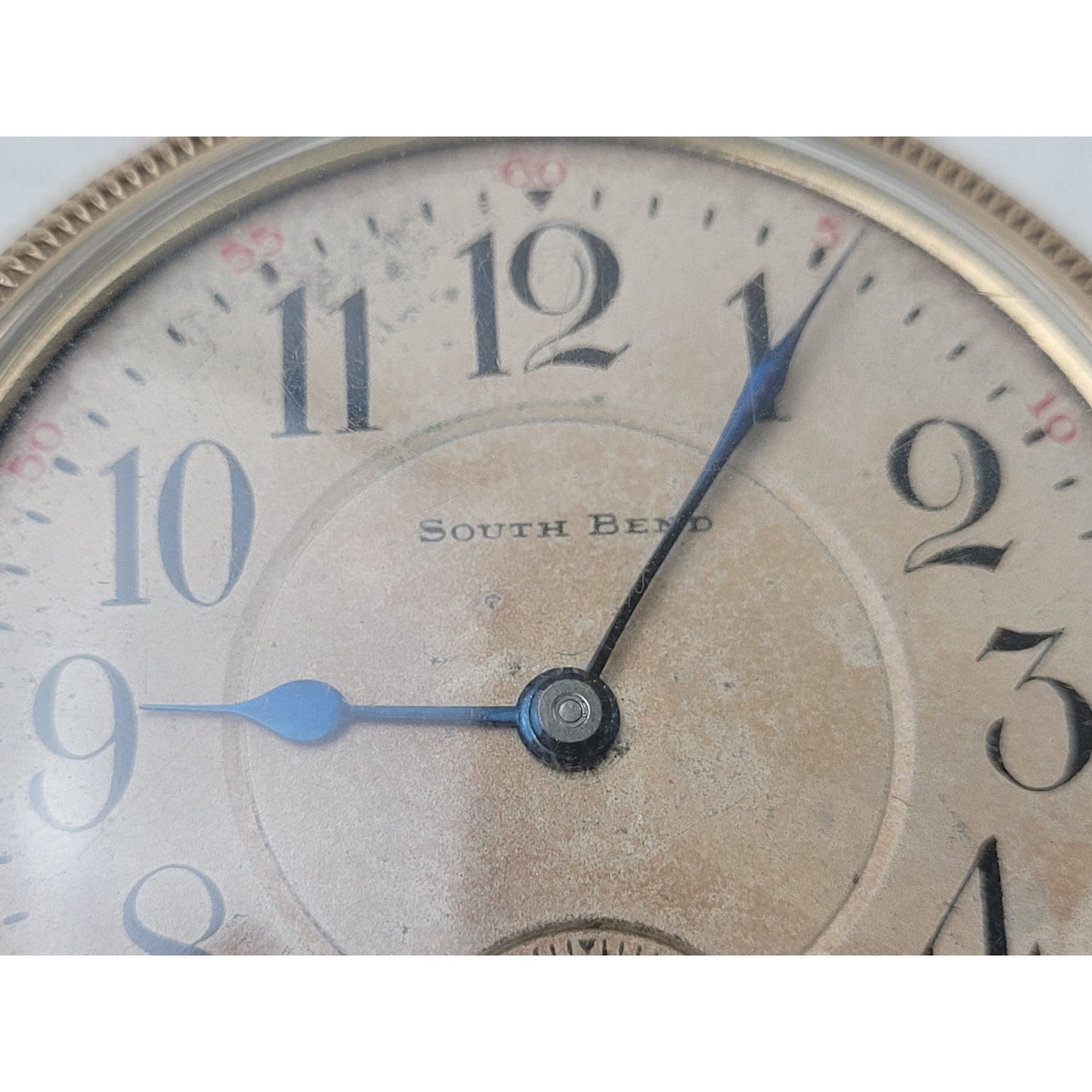 Antique 1920s South Bend 17J 10K GF Open Face Pocket Watch Made in USA | Working