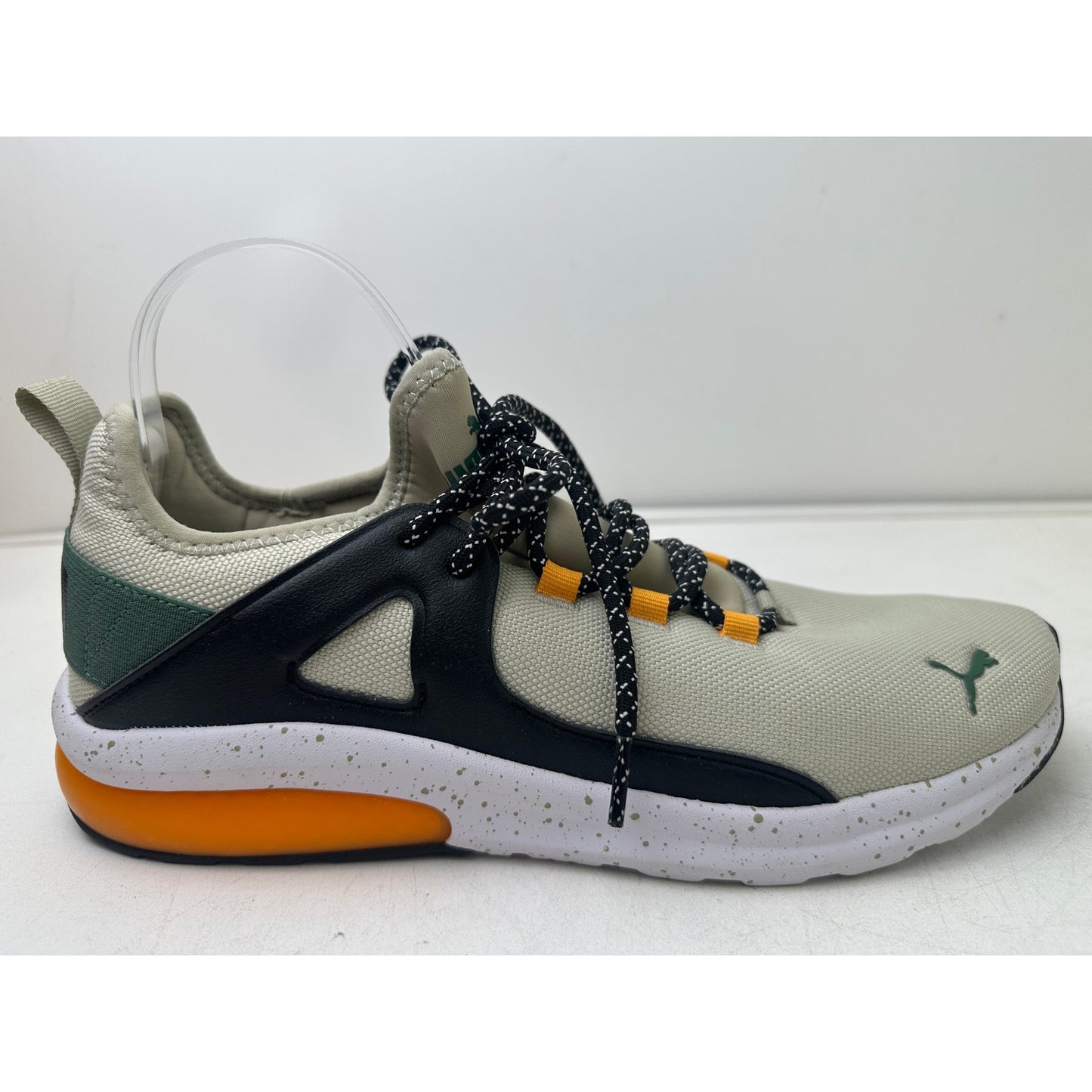 Puma Electron 2.0 Open Road Pebble Gray/Deep Forest/Apricot Sneakers Men's Sz 10