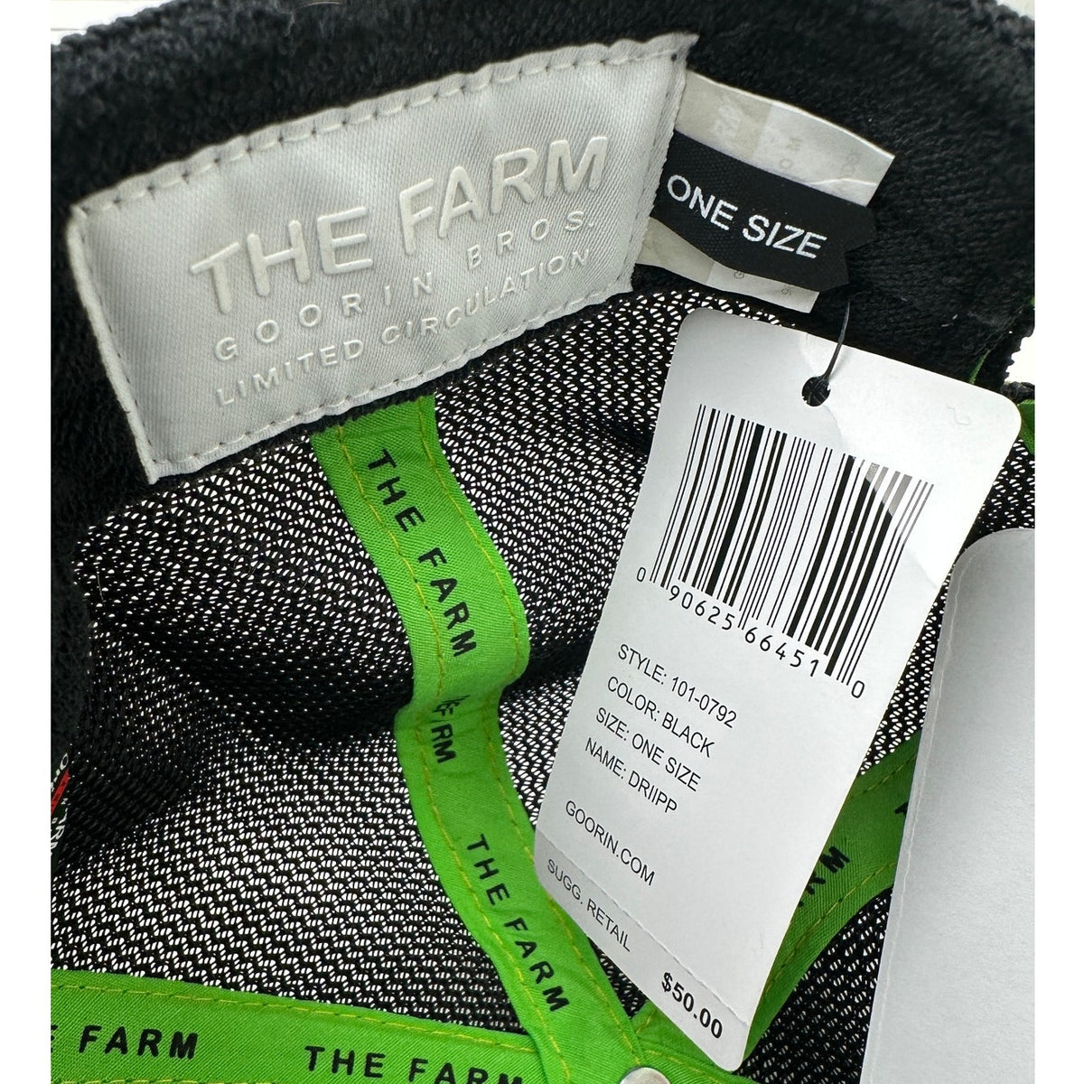 Goorin Bros The Farm Driipp Snake Trucker Hat - Limited Edition Drip Capsule | NWT