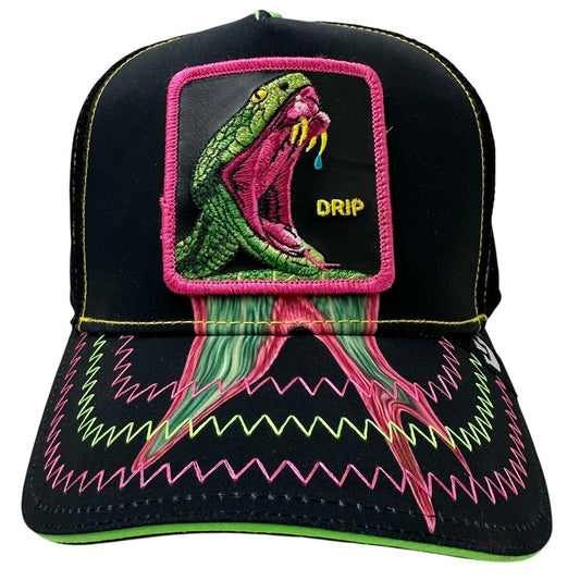 Goorin Bros The Farm Driipp Snake Trucker Hat - Limited Edition Drip Capsule | NWT