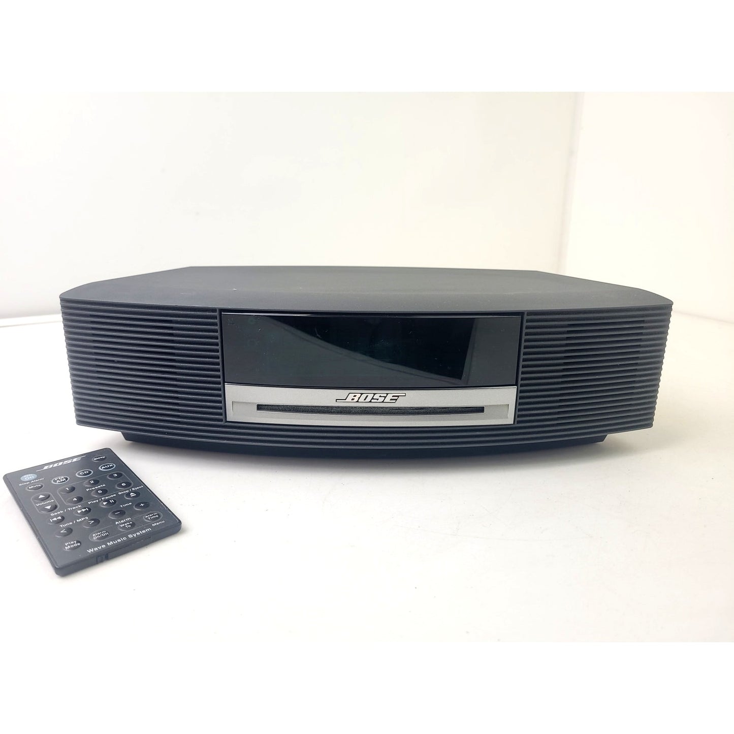Bose Wave Music System AM/FM CD Player Clock Radio + Remote | No Cable