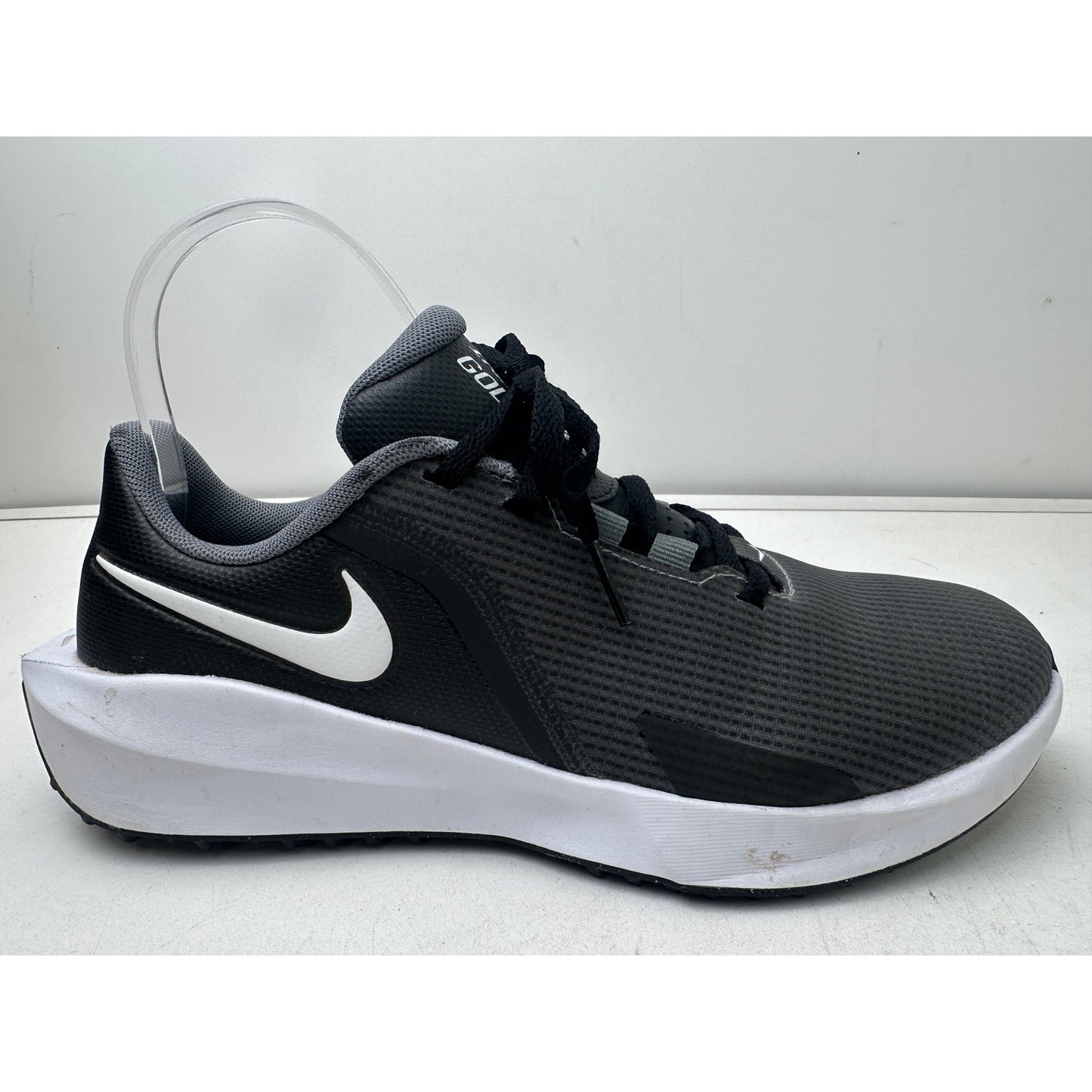 Nike Infinity G NN Black Smoke Grey Spikeless Golf Shoes Men's Sz 7