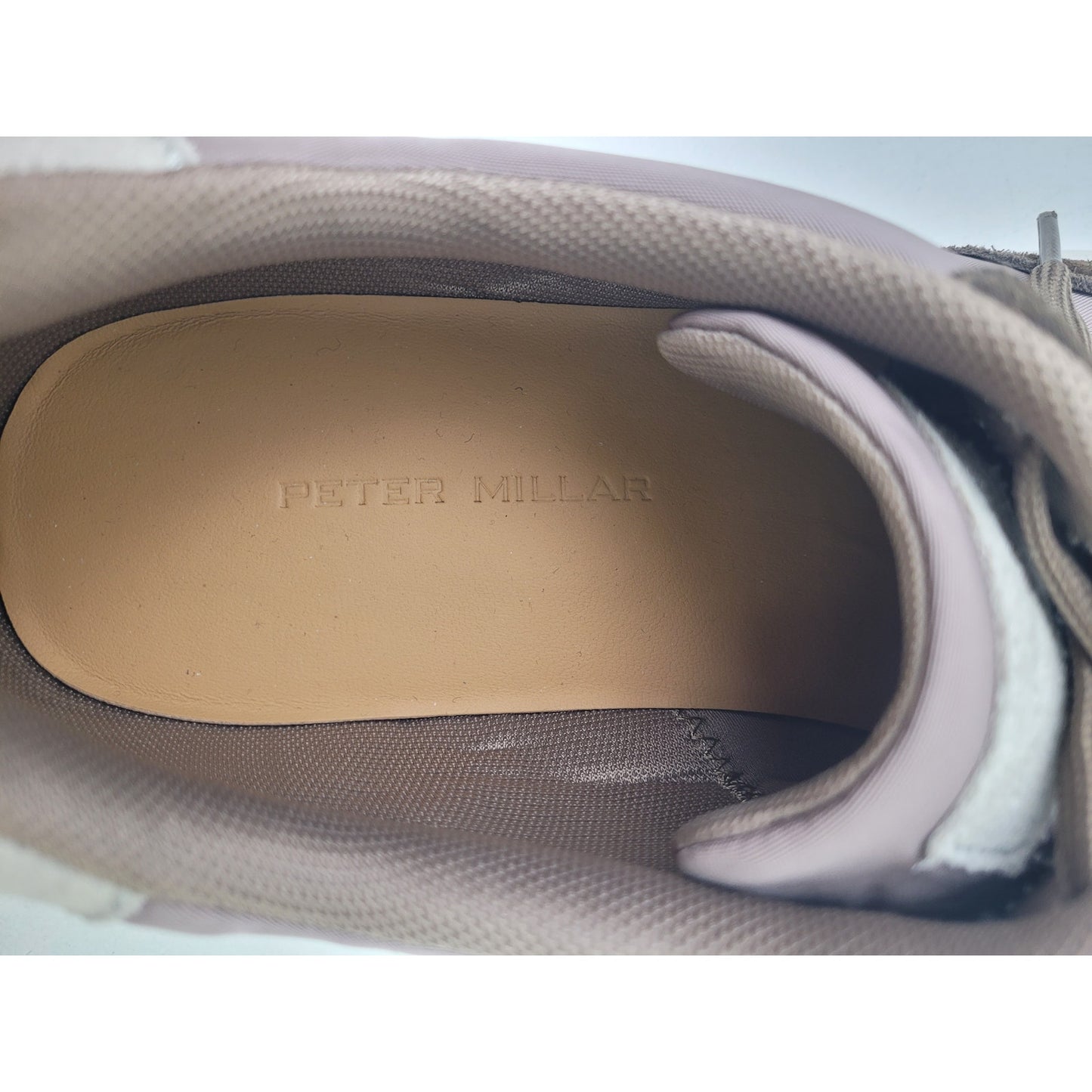 Peter Millar Journeyman Crown Sneaker Poplar Brown Men's Sz 13