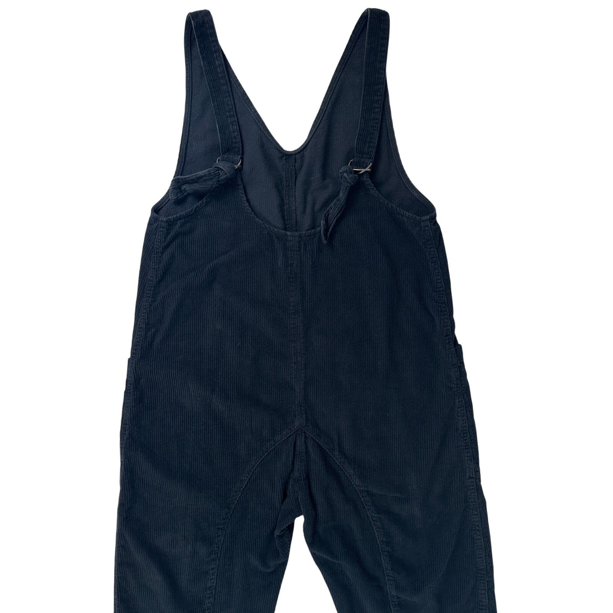 We The Free Free People Mineral Black High Roller Corduroy Jumpsuit Women's Sz S