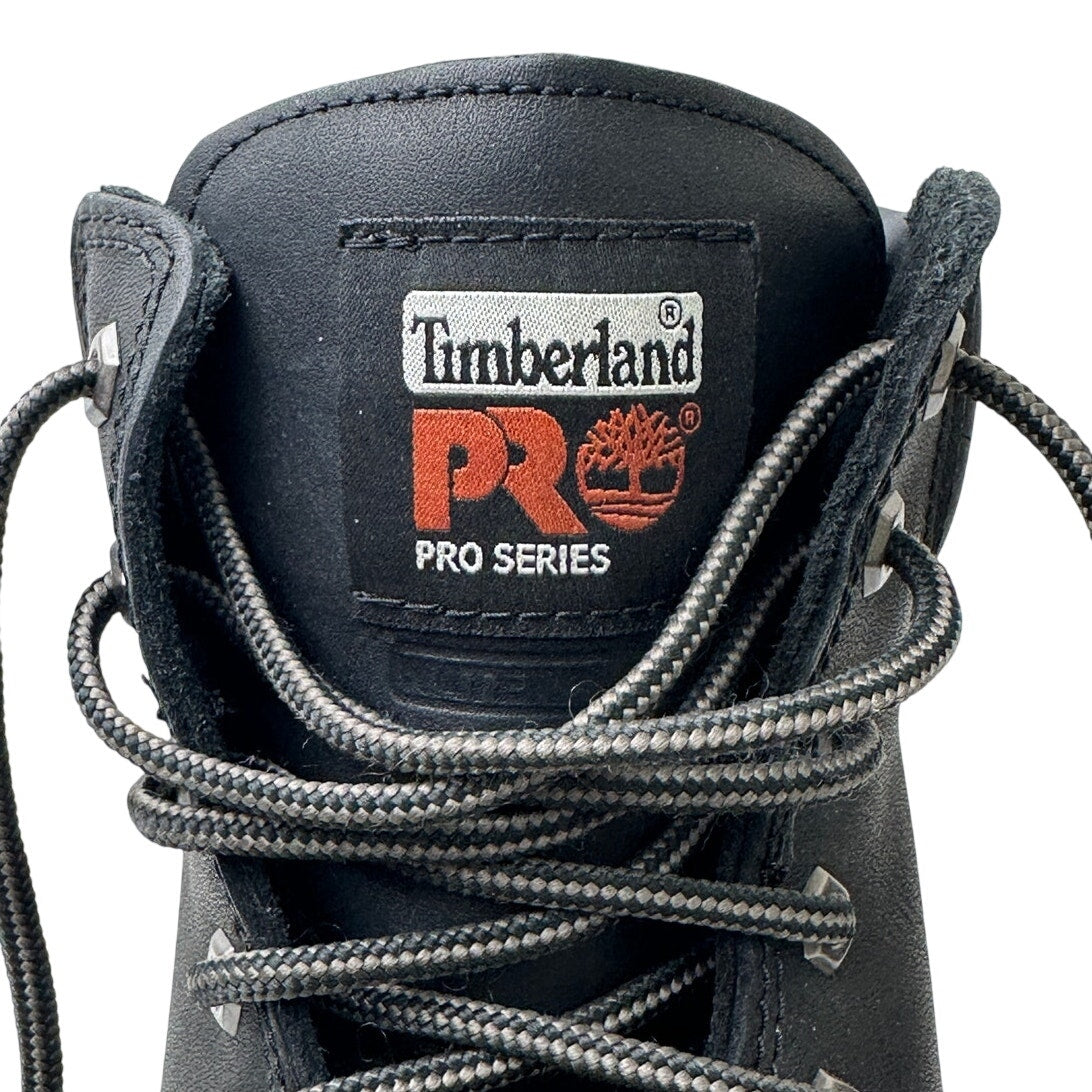 Timberland Pro Direct Attach 6" Black Waterproof Work Boots Men's Sz 13