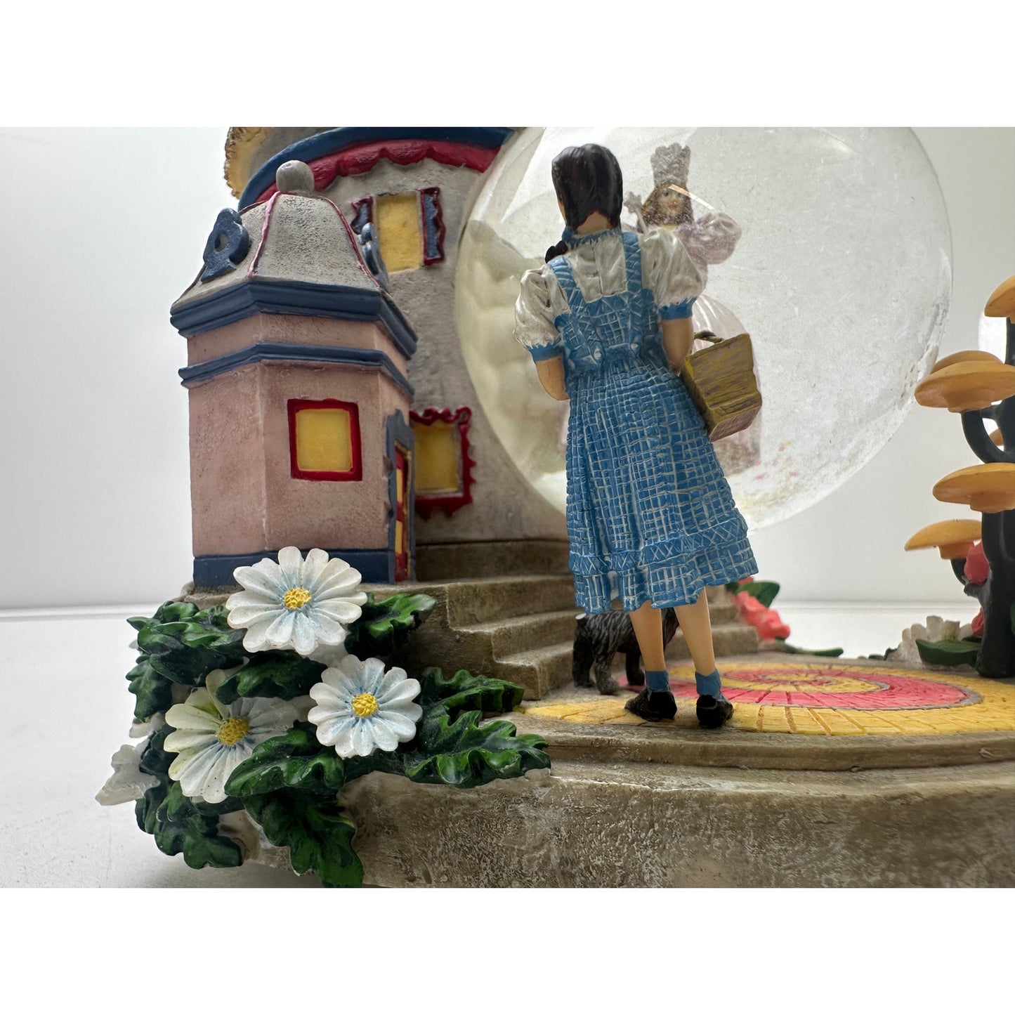 Vintage San Francisco Music Box Co. Wizard of Oz Glinda's Arrival Musical Waterglobe