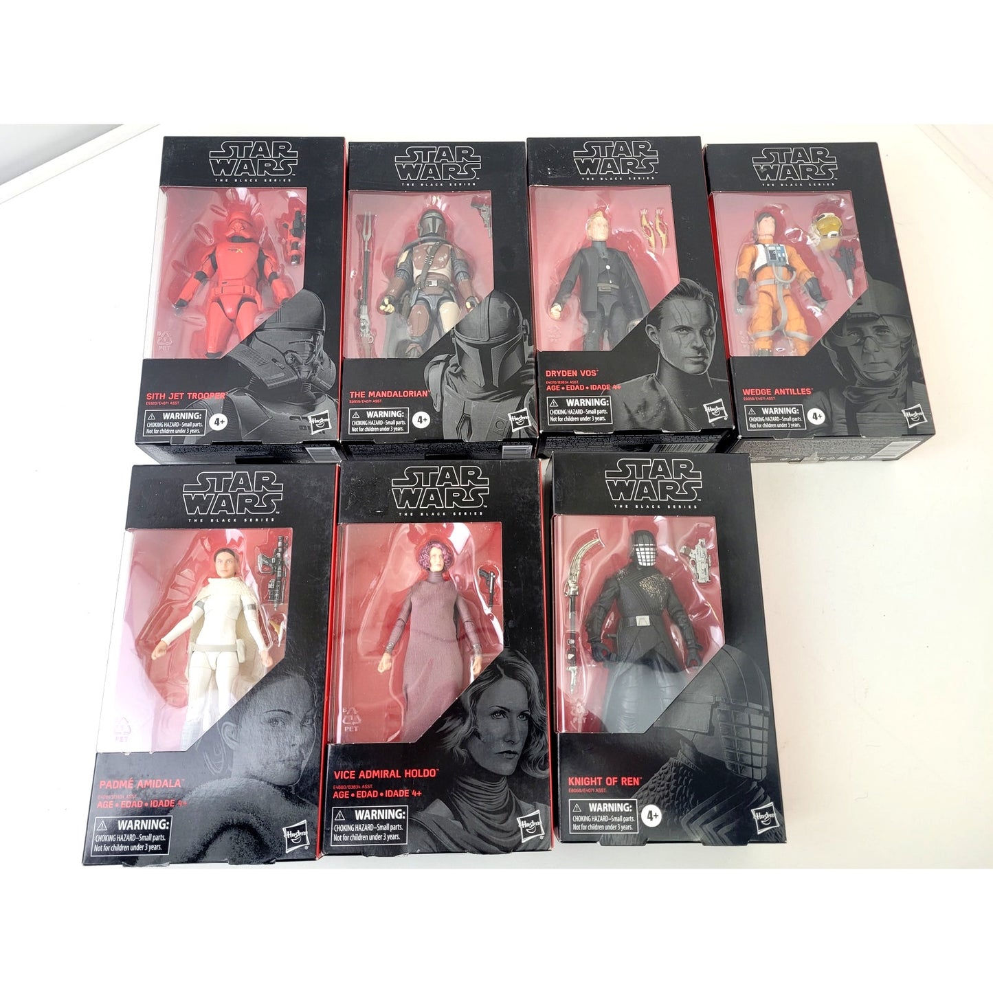 Star Wars The Black Series Action Figures Lot of 7 NIB