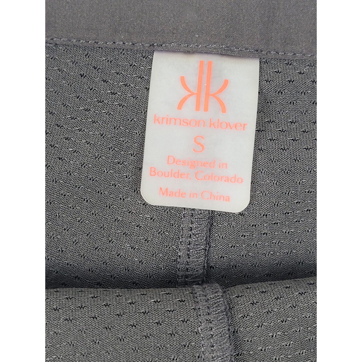 Krimson Klover Black Athleisure Skort Women's Size S MSRP: $89 NWT