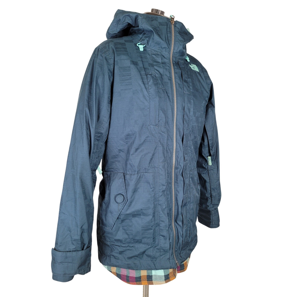 The North Face Hyvent Blue Outdoor Water/Wind-proof Gorpcore Jacket & Shirt
