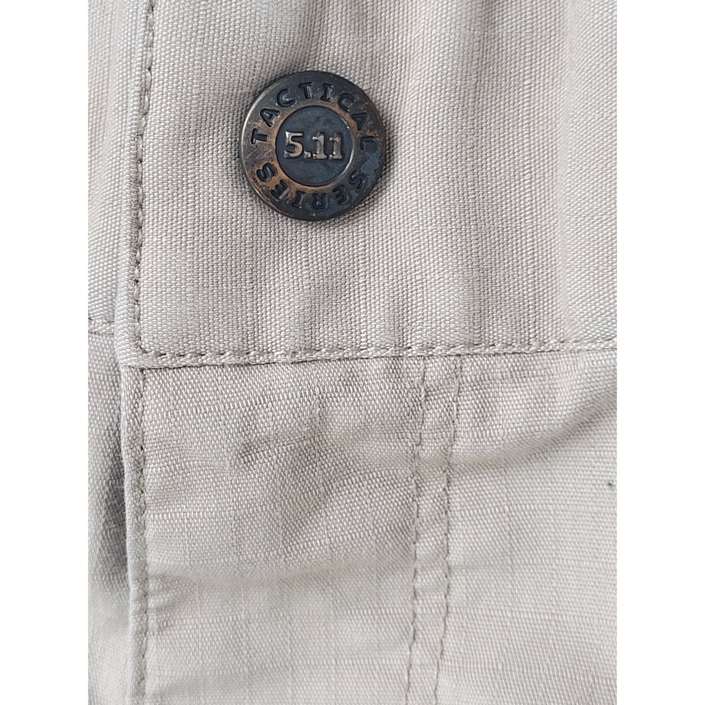 5.11 Tactical Series Khaki Cargo Work Fishing Hunting Pants Men's Sz 38x32