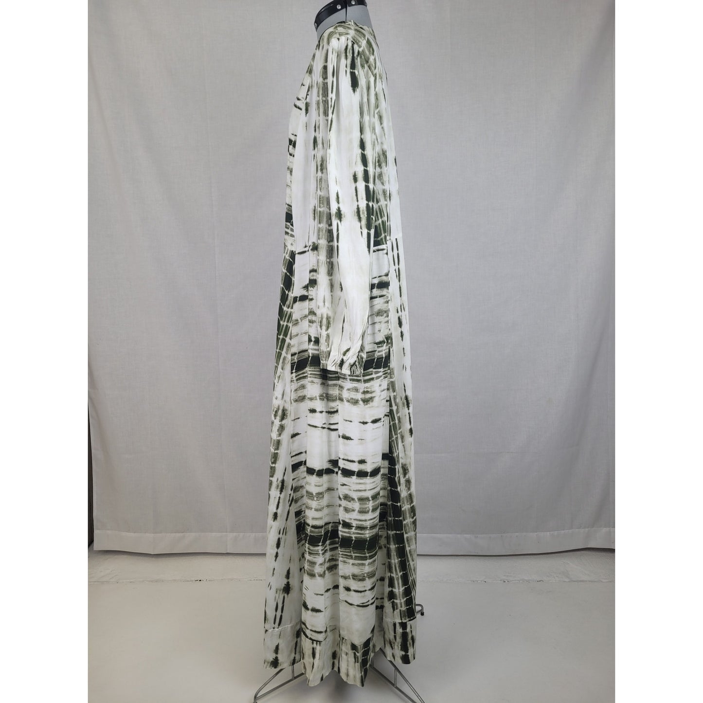 Soft Surroundings Melody Maxi Dress Green Tie Dye Dress Plus Size 3X MSRP: $150