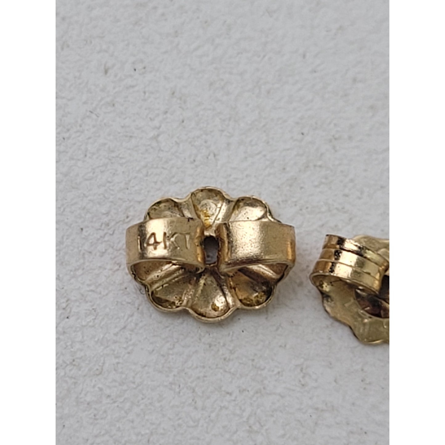 14K Black Hills Gold Grapes Leaves Post Dangle Earrings | 1.74 grams