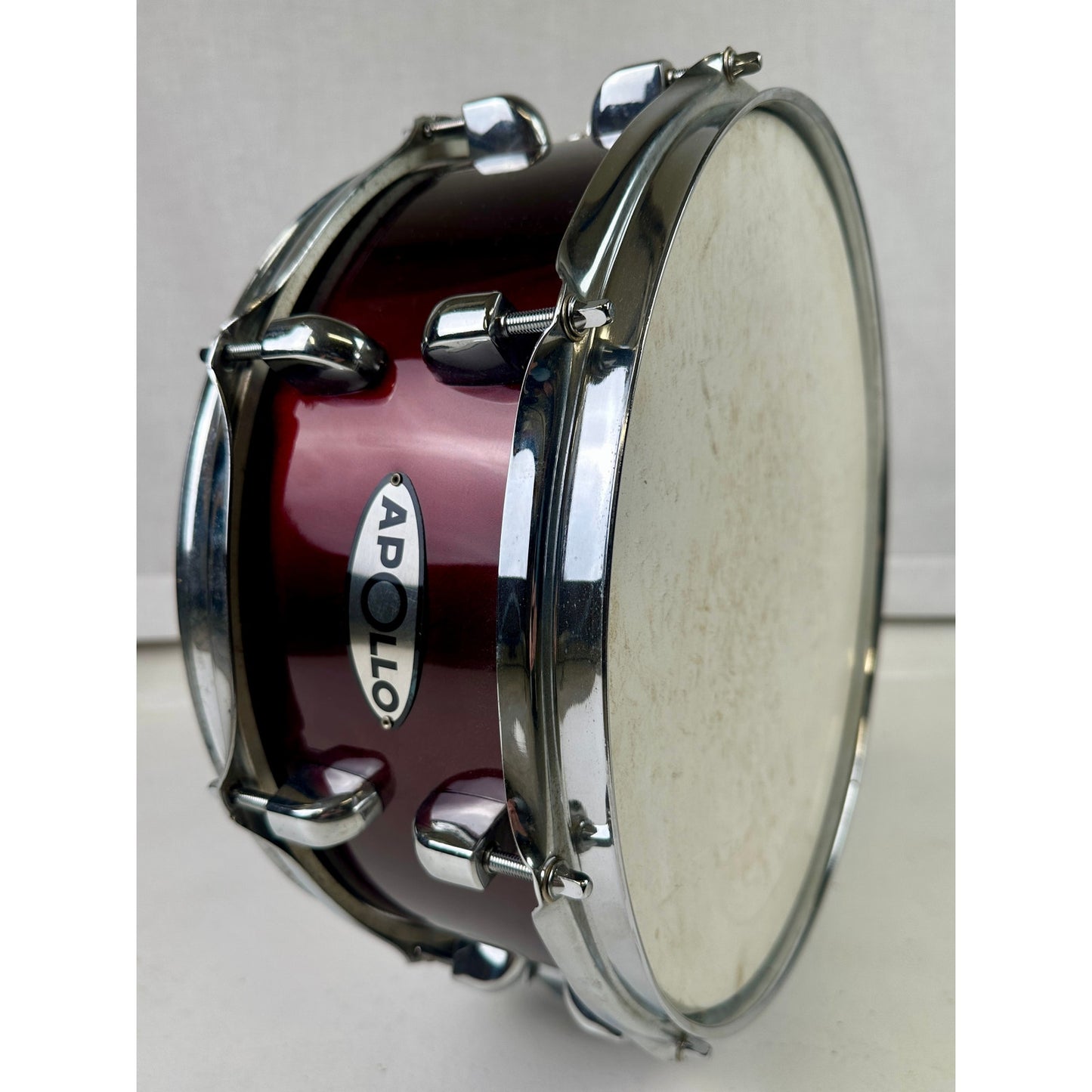 Vintage 1960s/1970s Apollo 14" Wine Red Snare Drum