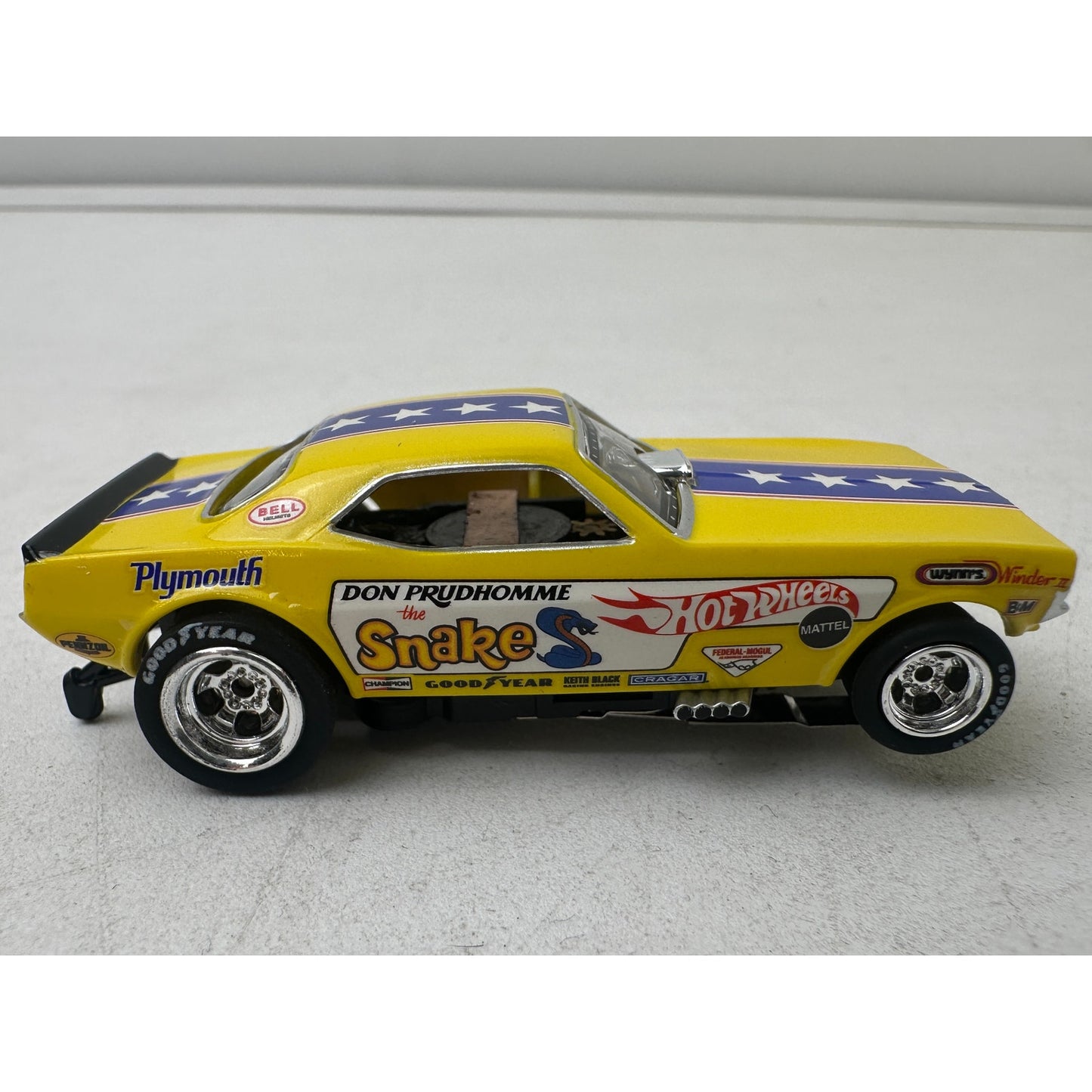 Auto World 4Gear Hot Wheels Snake & Mongoose HO Scale Slot Car 2-Pack Set