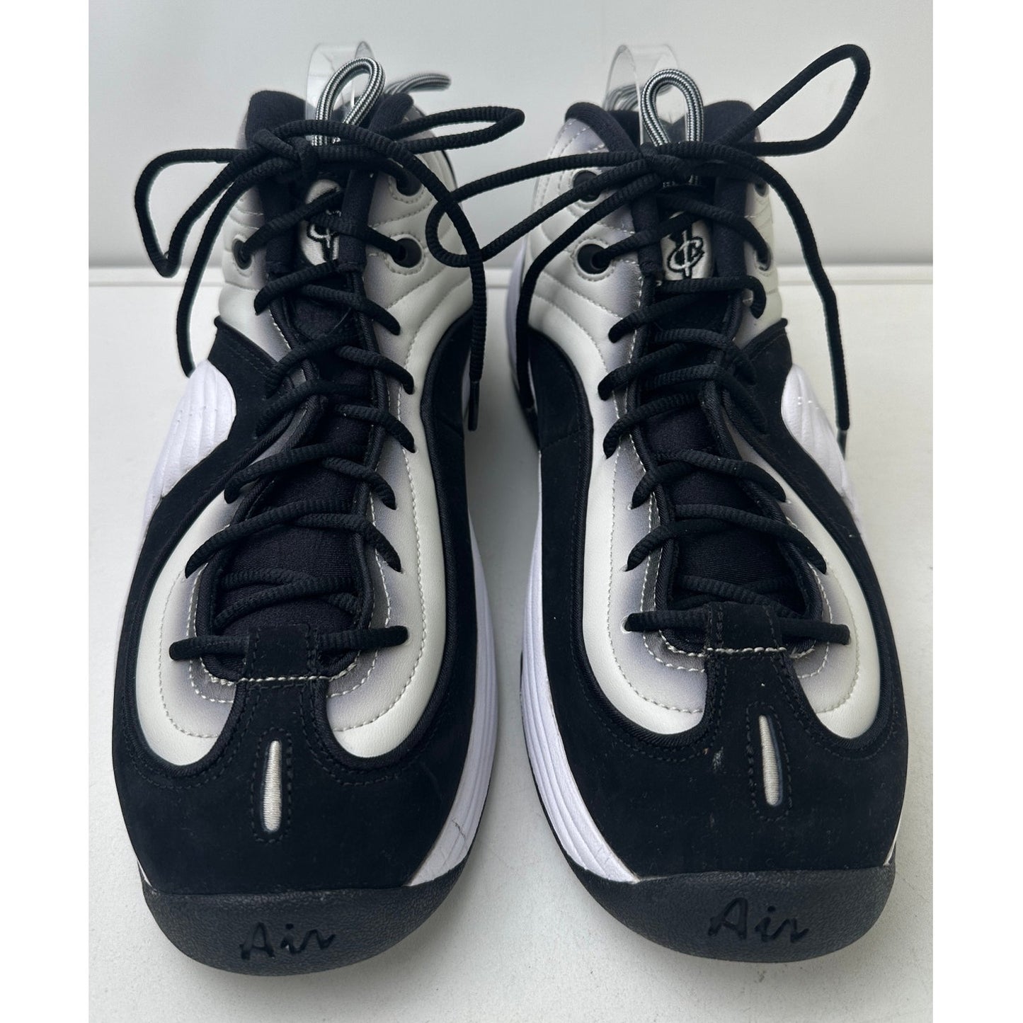 Nike Air Penny 2 "Panda" Black/White Sneakers Men's Sz 11
